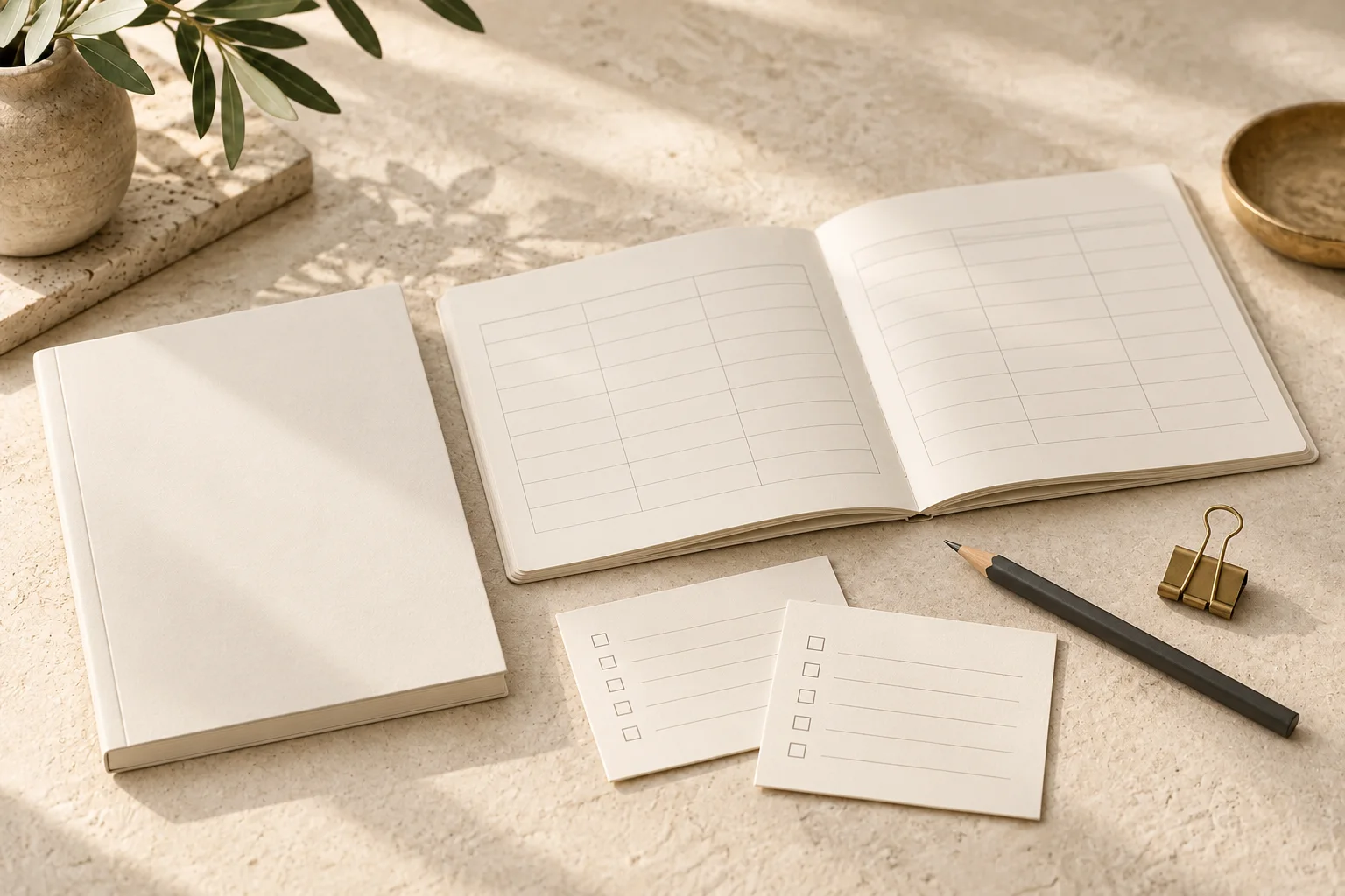 Working papers, a guide and a planning workbook